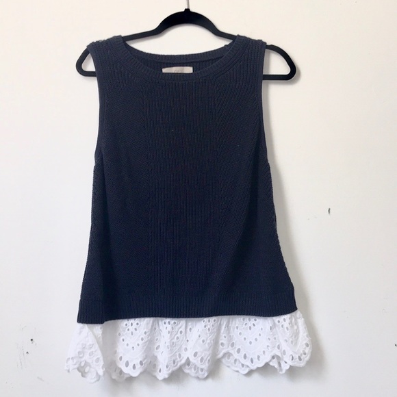 LOFT Tops - NWOT Loft Sleeveless Sweater Vest